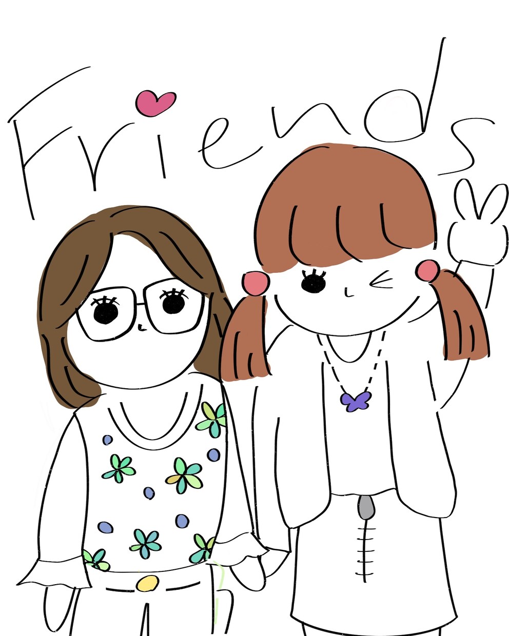 シンプルでゆるーいイラストをご提供します SNSアイコン、グッズなど様々な用途に応じて作成します イメージ2