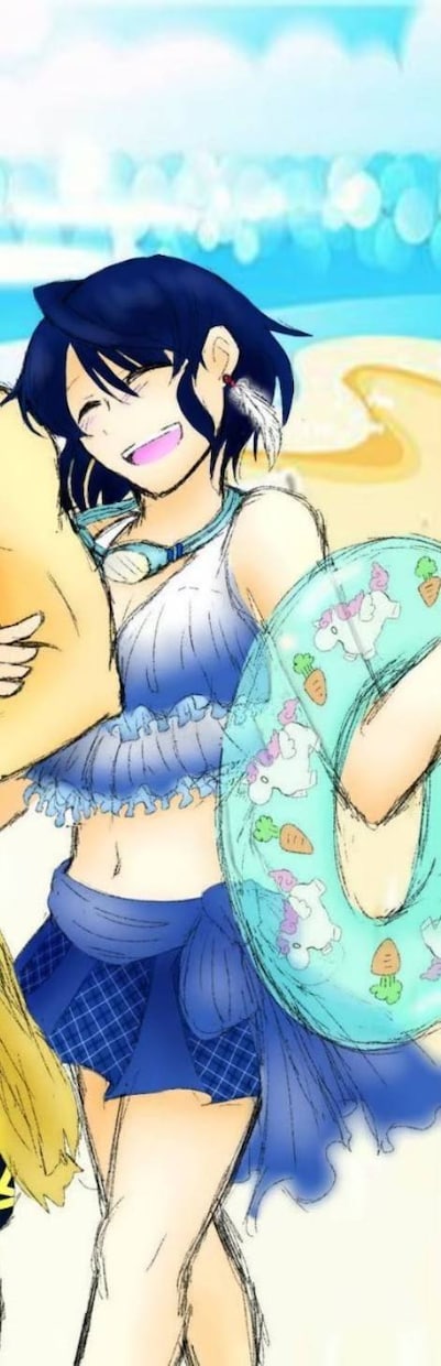 線画で終わってしまう方にオススメ致します イラストを描いたけど色塗る時間がない方代わりに色塗り致します イメージ9