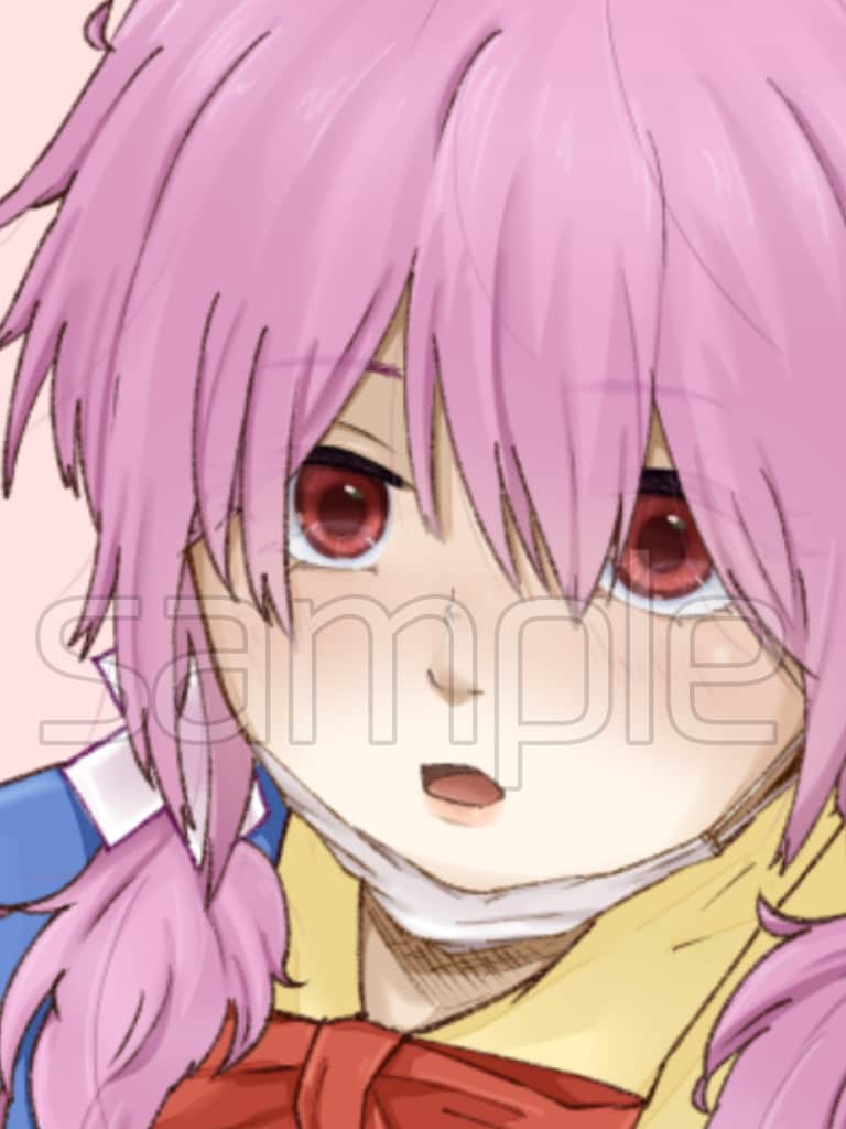 お顔だけ！SNS用アイコン描きます 1000円で二枚提供いたします！！ イメージ3