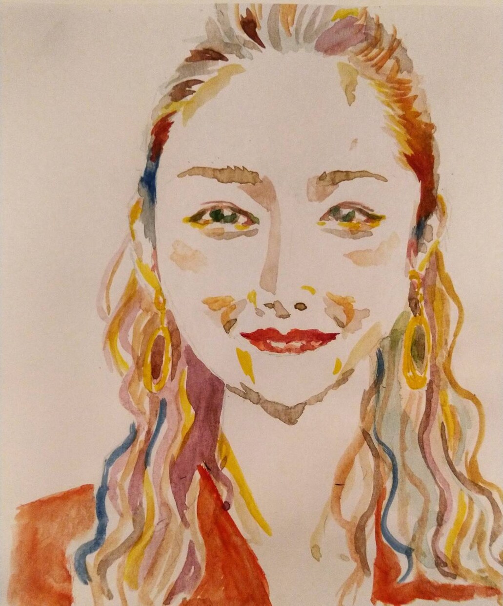写真から鮮やかな手描き似顔絵［水彩色鉛筆]描きます 思い出作り、プレゼントに写真から特別な時間を色で演出します。 イメージ8
