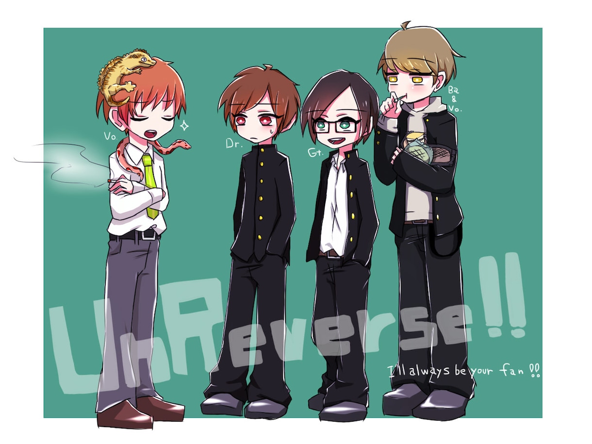 最短2日★さまざまな用途のイラスト描きます あなたの思い描くキャラクター作成のお手伝い イメージ9