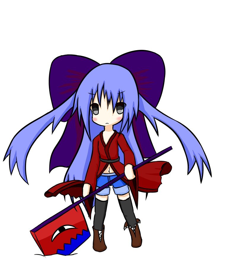 女の子のデフォルメイラスト イメージ2