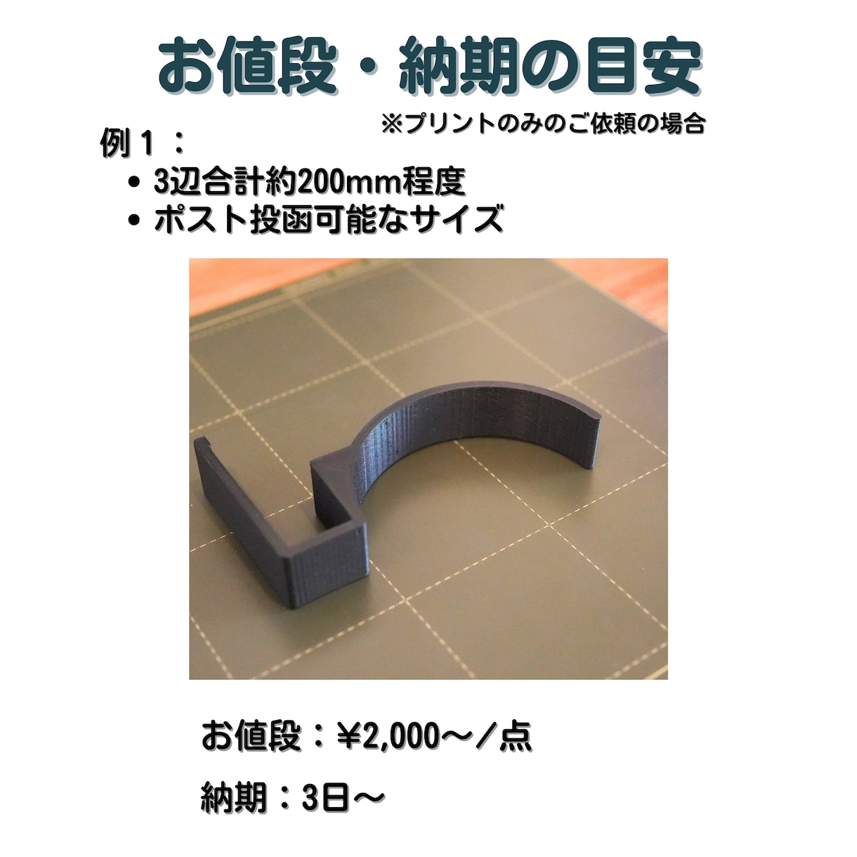 ココナラ最安で3Dプリントいたします 3Dモデル作成・カラー3Dプリントもお安く提供します イメージ3