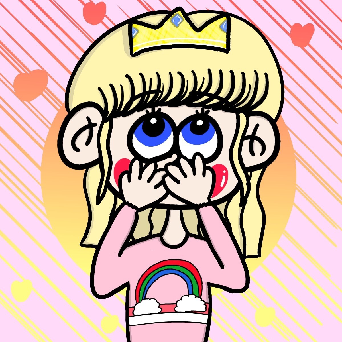 SNSアイコンで使えて目立つポップな似顔絵描きます 安く！早く！高クオリティーで！この3つを頑張ります！ イメージ7