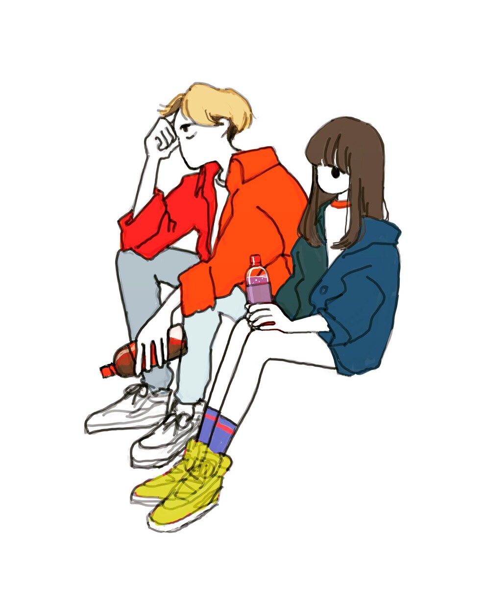 似顔絵・創作キャラもOK！イラストを作成します 似顔絵やイメージキャラクターを描きます。 イメージ3