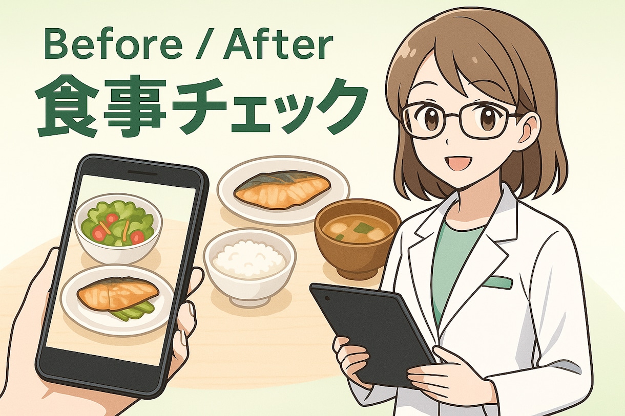 AI栄養士がダイエットサポートます 〜AIダイエットアドバイザーが、あなたの食事改善をサポート〜 イメージ1