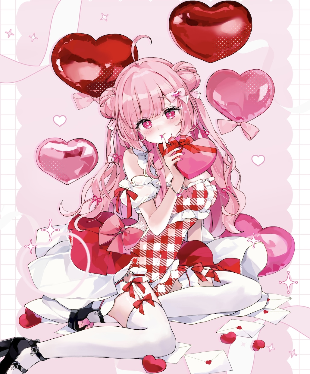 １枚イラスト制作/可愛い女の子のイラスト描きます 1枚イラスト、アイコンなどお描きします！ イメージ1