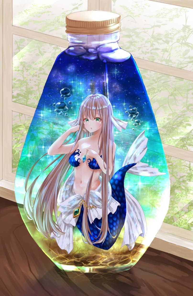 美少女の【繊細】で【美しい】な絵を低価格で描きます 美少女の繊細で綺麗なイラストをできるだけ低価格で提供します イメージ1