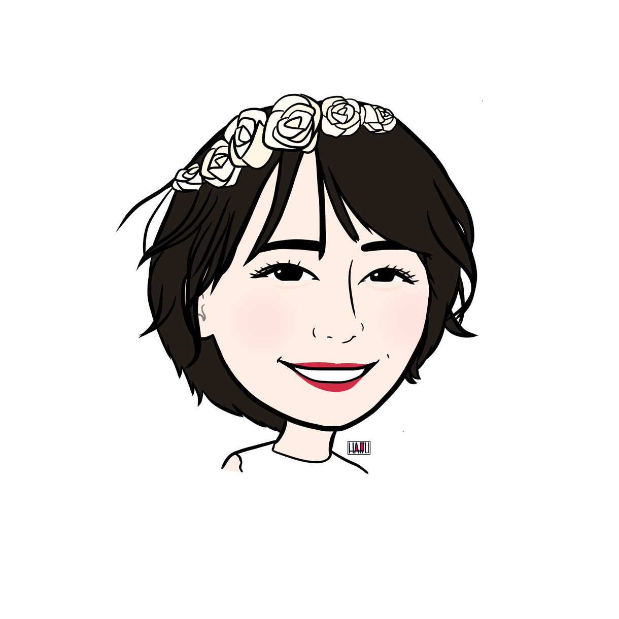 アイコンにピッタリ！かわいい似顔絵描きます ⭐︎自分のアイコンやプレゼントに イメージ4