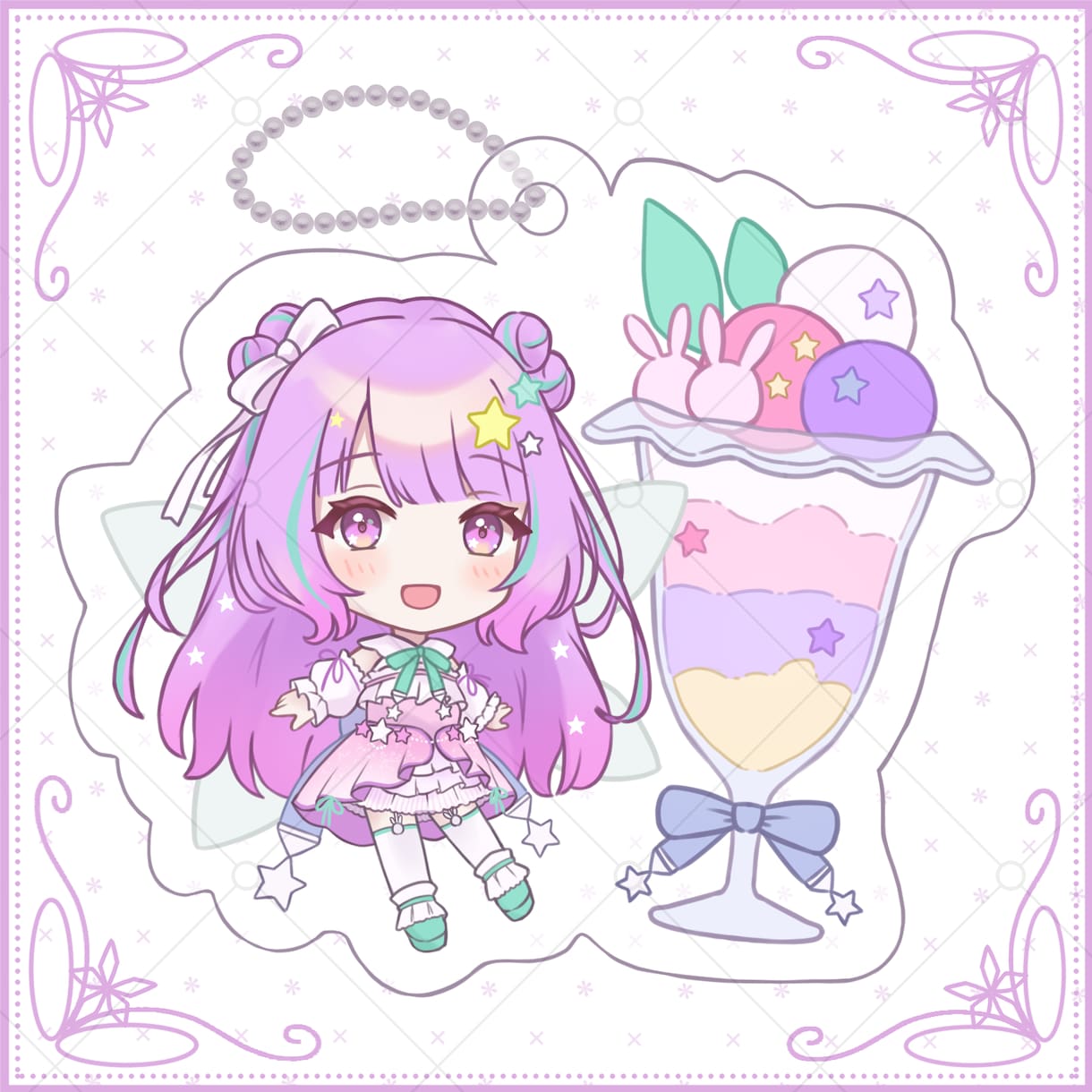 量産(カスタム)イラスト制作します 既存絵を元にあなたのお姿のイラストを制作いたします！ イメージ1