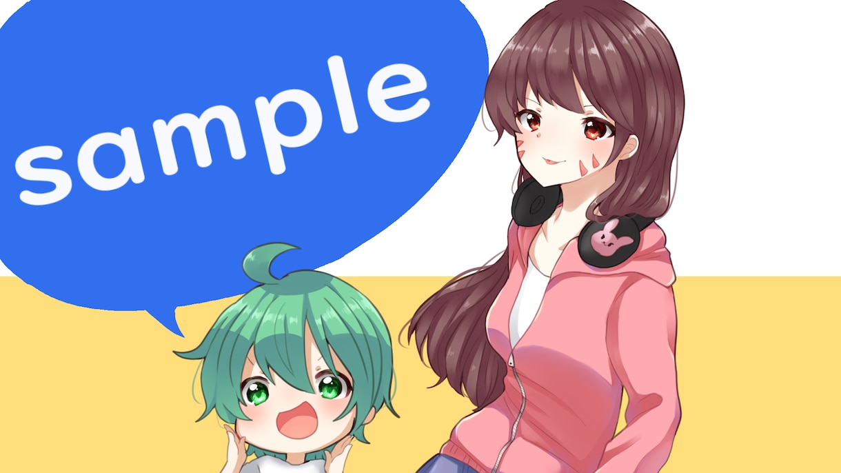 動画用イラスト描きます Youtube動画のサムネイル等にご使用ください！ イメージ2
