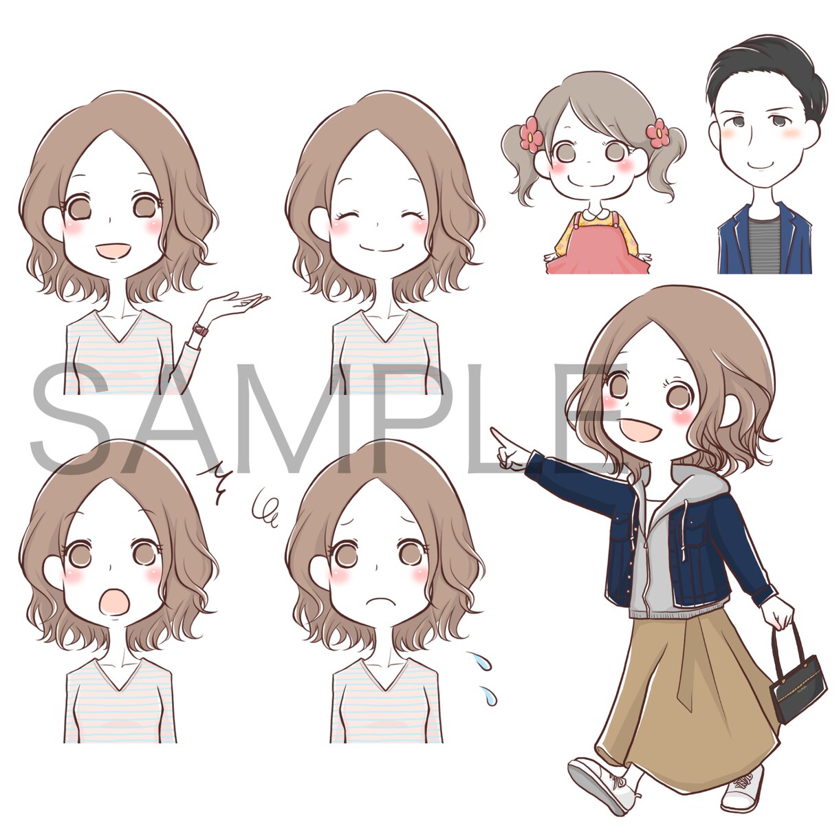商用可◎ゆるかわイラスト・アイコン制作します ブログ、SNS、YouTubeアイコンにオススメ！初心者歓迎 イメージ4