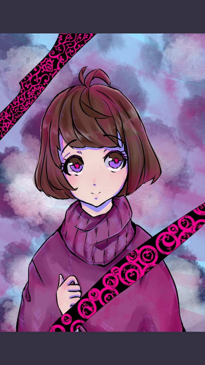アイコン制作いたします シンプル可愛いダーク系とお好みに合わせて描かせていただきます イメージ1