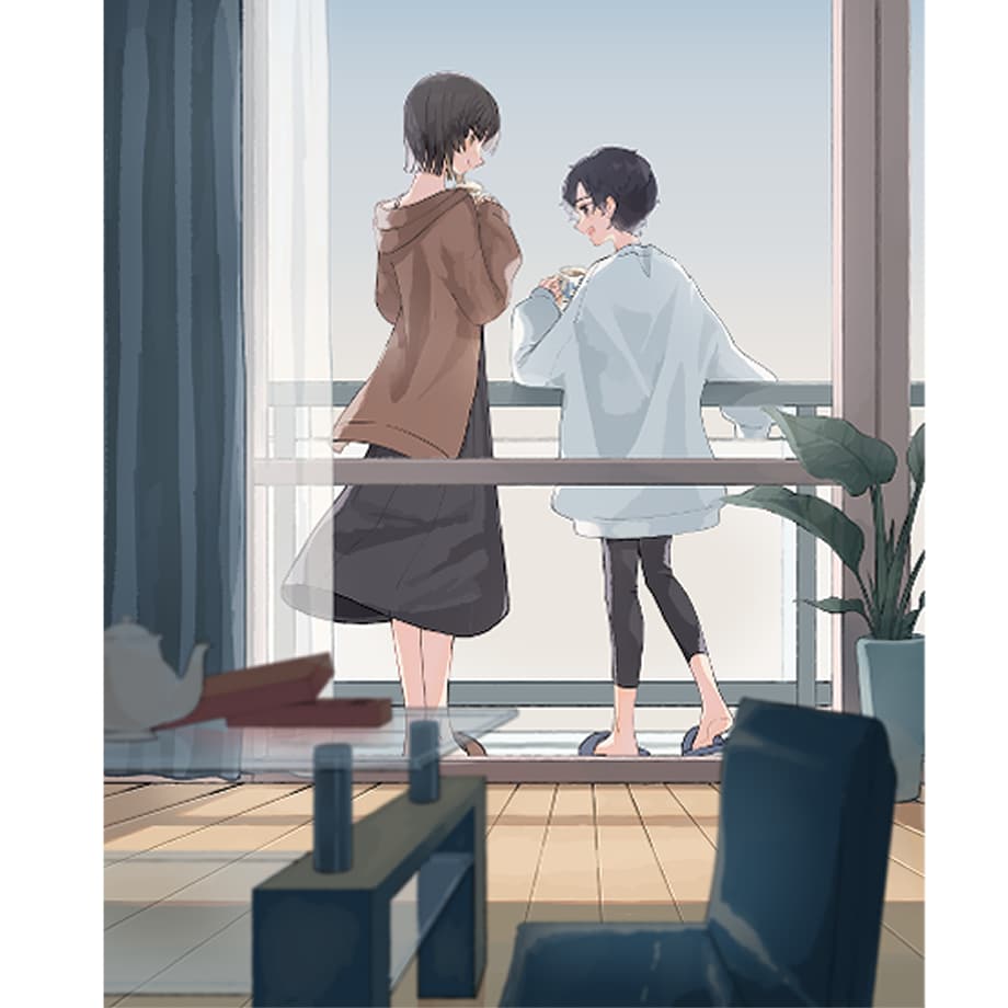 物語を感じる、柔らかくあたたかな一枚絵を制作します キービジュアル・MV・Vtuber向け一枚絵を制作します イメージ6