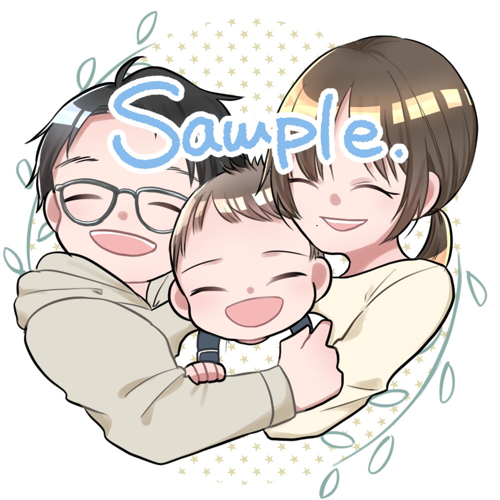 即日納品可♪キャラクター風似顔絵描きます SNSアイコンやプレゼントにもおすすめ◎ イメージ3