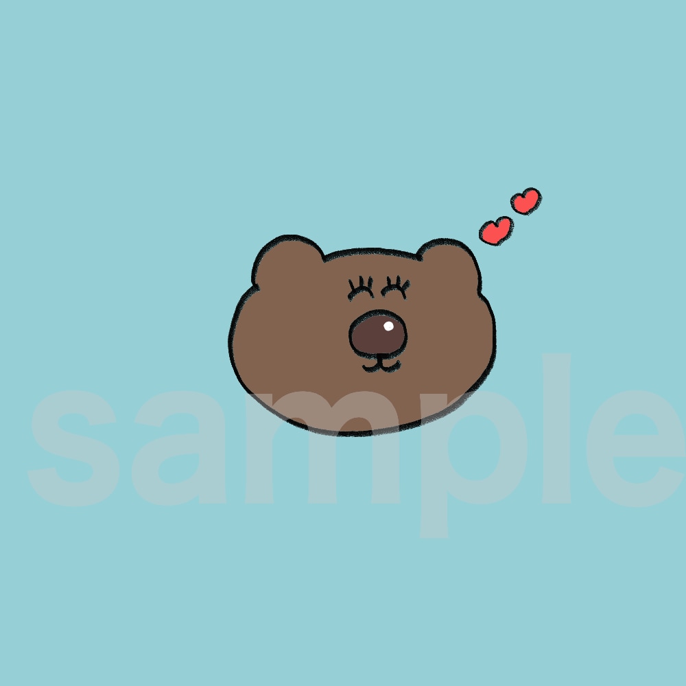 癒される動物のイラストアイコン描きます 可愛い動物たちのイラストをSNSアイコンなどにいかがですか♬ イメージ1