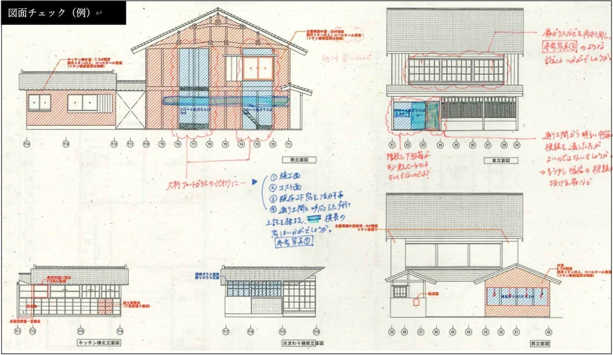 店舗設計、改修図面をチェック、アドバイス致します 一級建築士がセカンドオピニオンとして、アイデア・細部を提案！ イメージ3