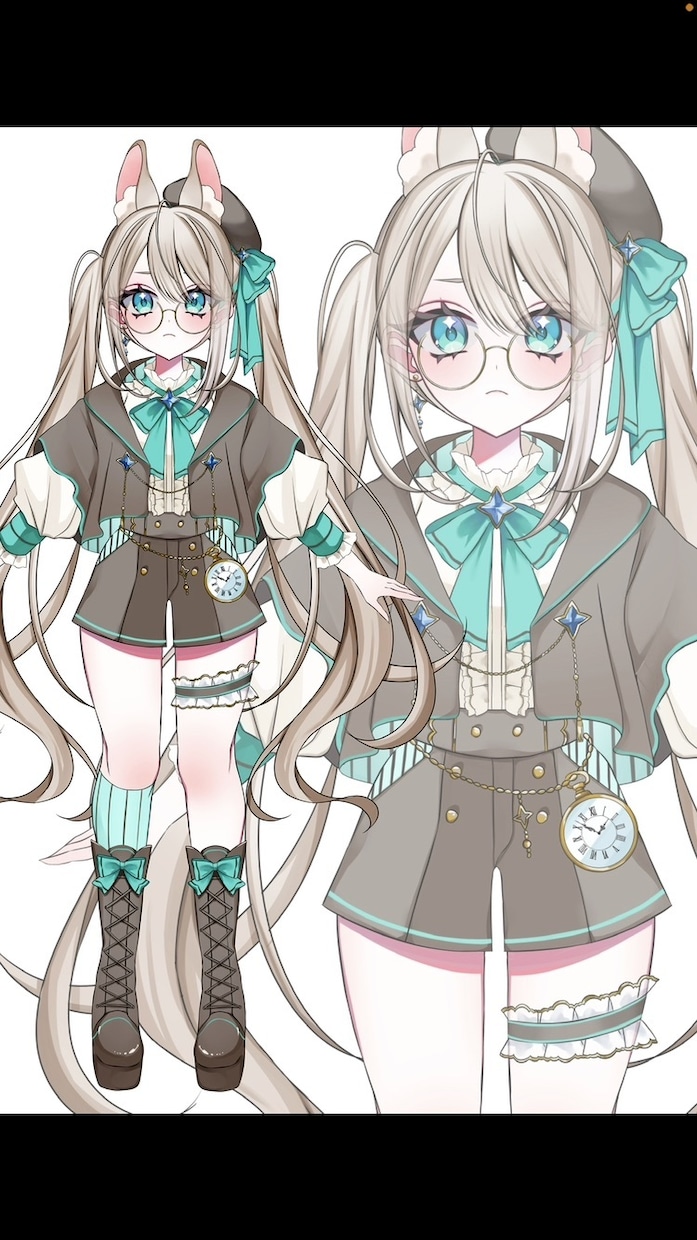 立ち絵キャラクターデザインします 立ち絵、キャラクターデザイン制作します イメージ1