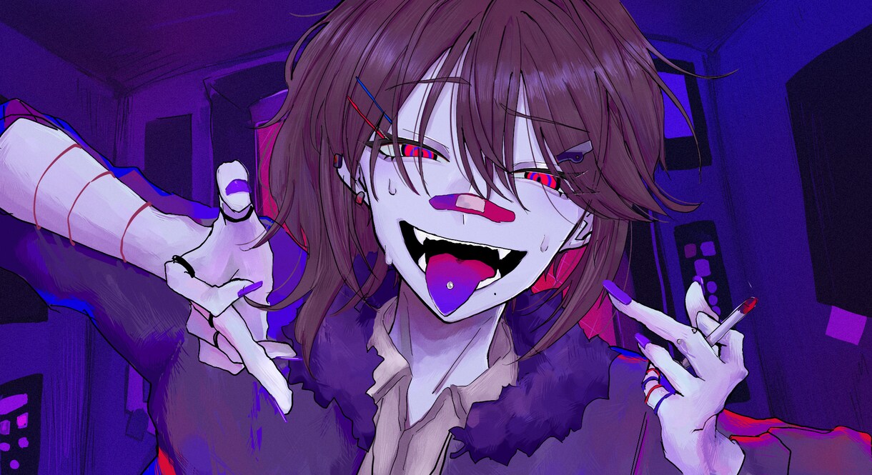 鮮やかなイラストを描きます 鮮やかなカラーでVtuberの個性を際立たせます。 イメージ4
