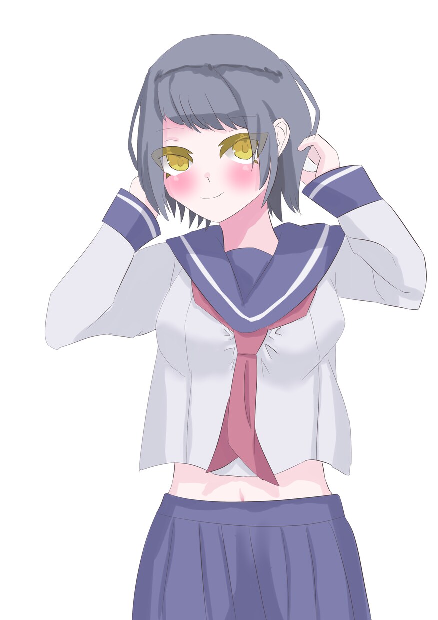 かわいい女の子のイラスト描きます キラキラかわいい女の子を貴方の元へ イメージ3