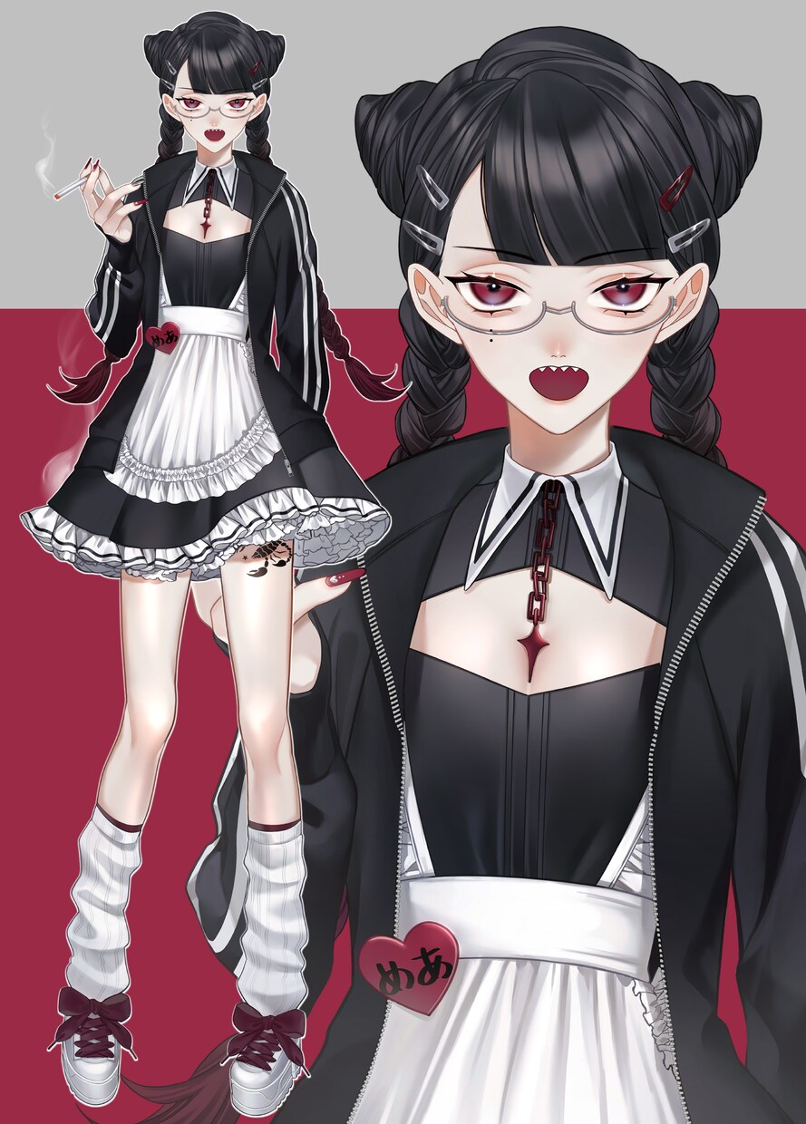 VTuberやIRIAMの立ち絵を制作します 中性的！美しい！かわいい！かっこいい！アナタの理想を形に イメージ8