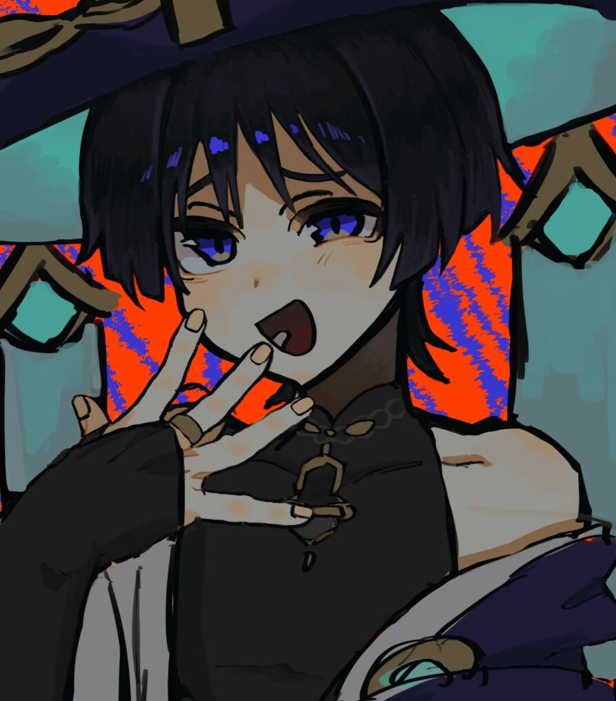 視線泥棒♡ダークで可愛いイラストお描きします 観賞用/アイコン/動画素材/サムネイル/MVイラスト/対応◎ イメージ3