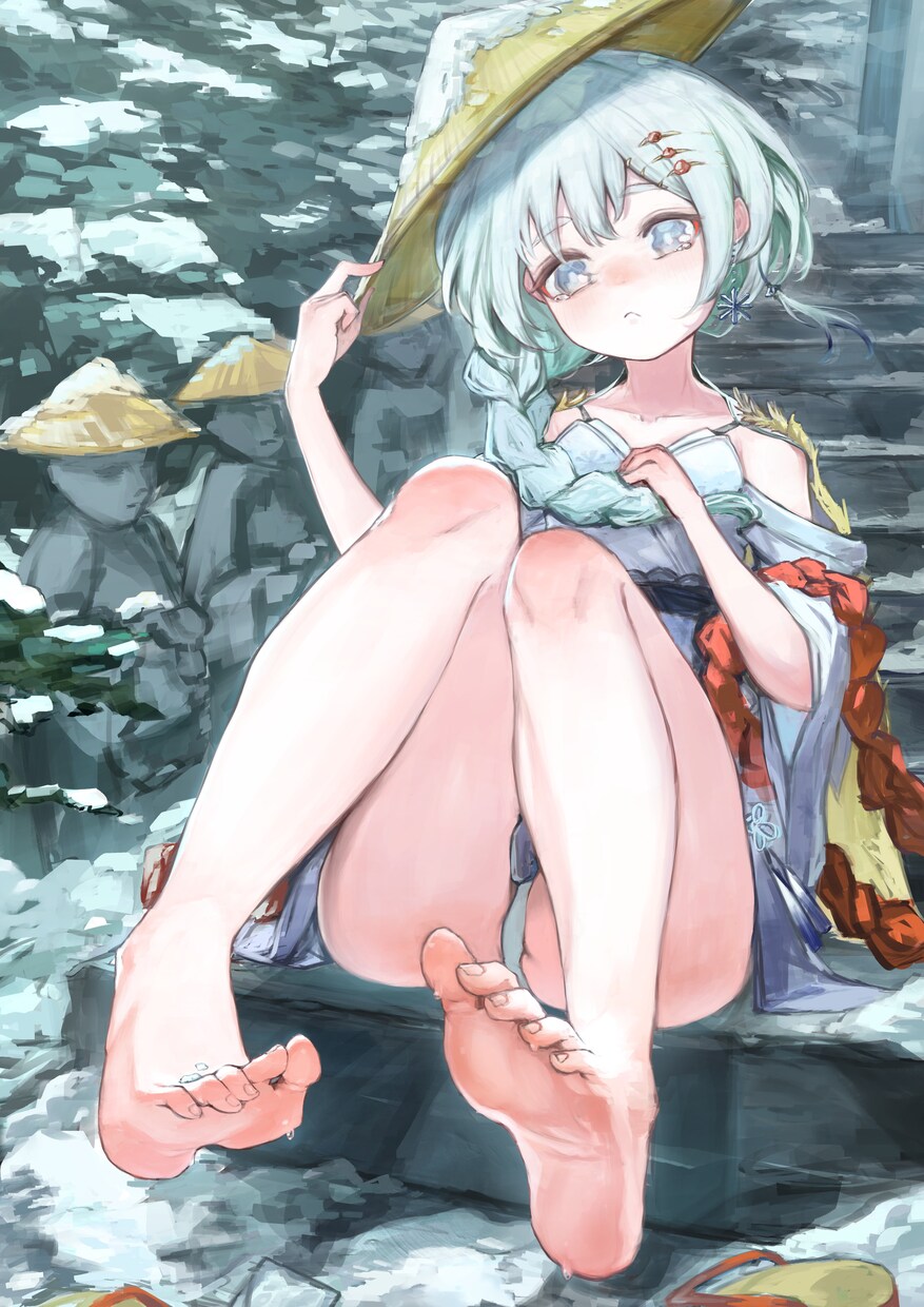光を使った空気感のあるイラストを描きます 配信、CDジャケット、立ち絵などにどうぞ！ イメージ6