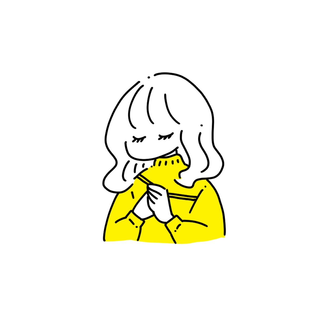 シンプルタッチの似顔絵、アイコンを描きます ゆるいシンプルイラストが得意です。 イメージ3