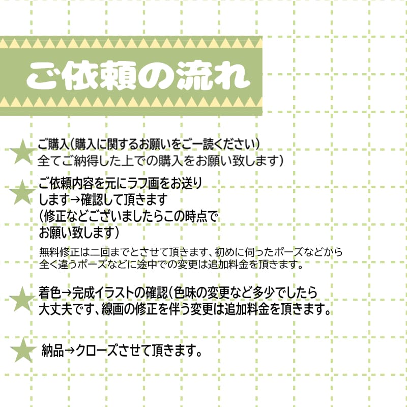 アイコン、ヘッダー動画配信、立ち絵イラスト描きます 動画配信、グッズ、SNSアイコンなど用途い合わせて描きます♪ イメージ1