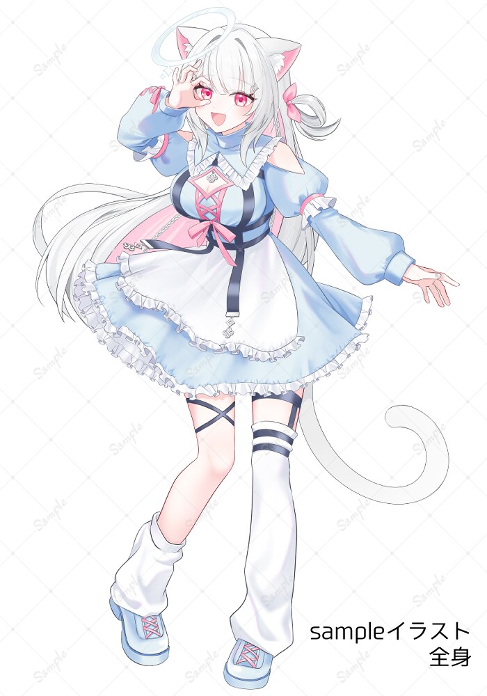 商用込！イラスト制作します 背景無し・キャラのみでサムネ・アイコンに使えるキービジュ イメージ6