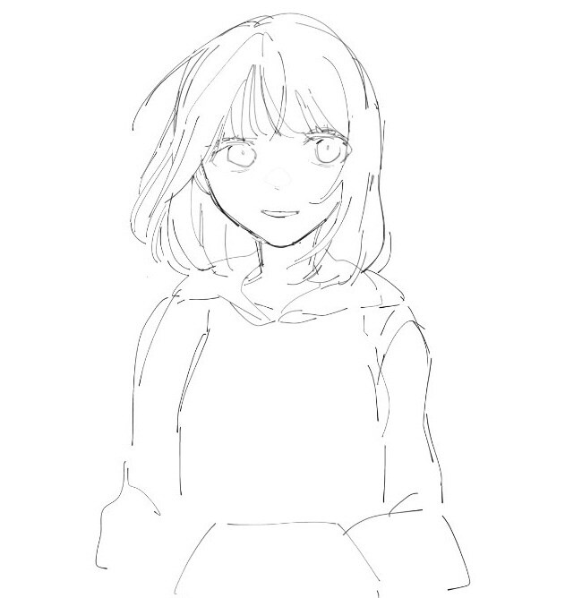 女の子のイラスト描きます ゆるっとした雰囲気のイラストアイコン等におすすめです！ イメージ5