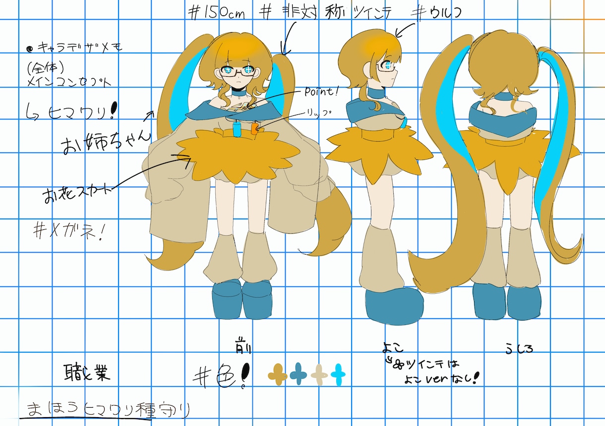 キャラクターデザインを受け取れております 貴方のテーマに寄り添ったビジュアルデザイン イメージ4