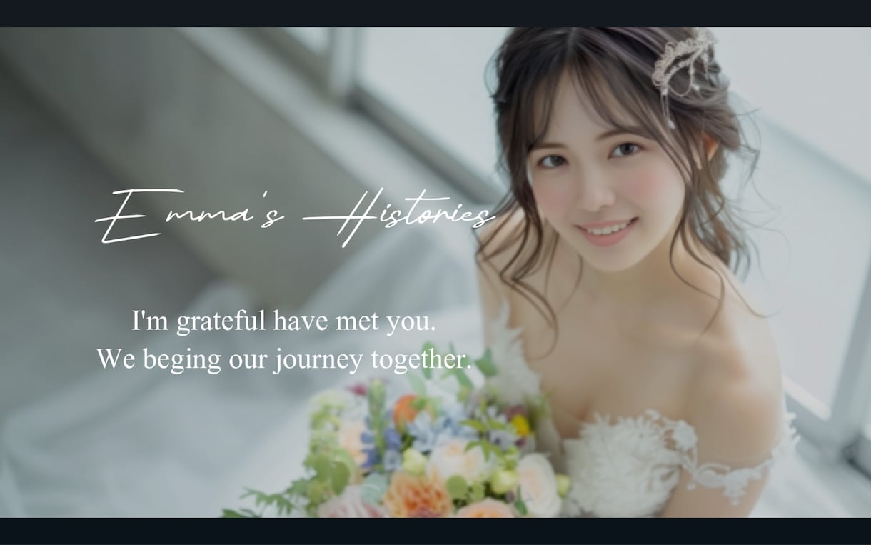 感動的でかっこいいプロフィールムービー制作します 洋風｜PV風｜おしゃれ｜アイビー楽曲使用｜結婚式ムービー イメージ3