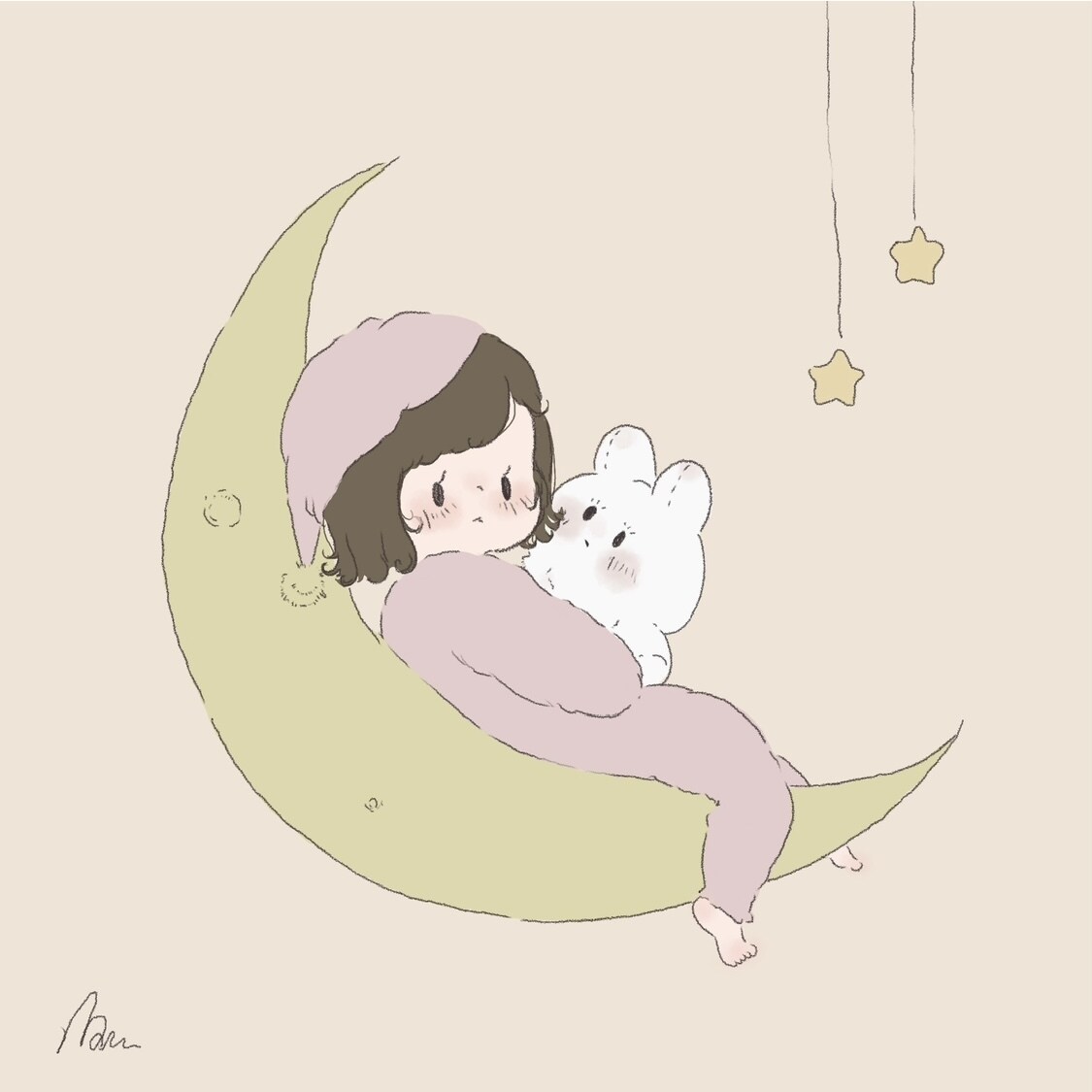 手書き感のあるイラストかきます ゆるくて淡いイラストをお届けします イメージ3