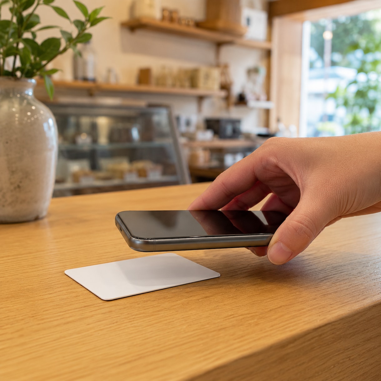 Googleの口コミが集まるカードを作ります スマホをかざすだけ。口コミ依頼の手間をなくします イメージ2