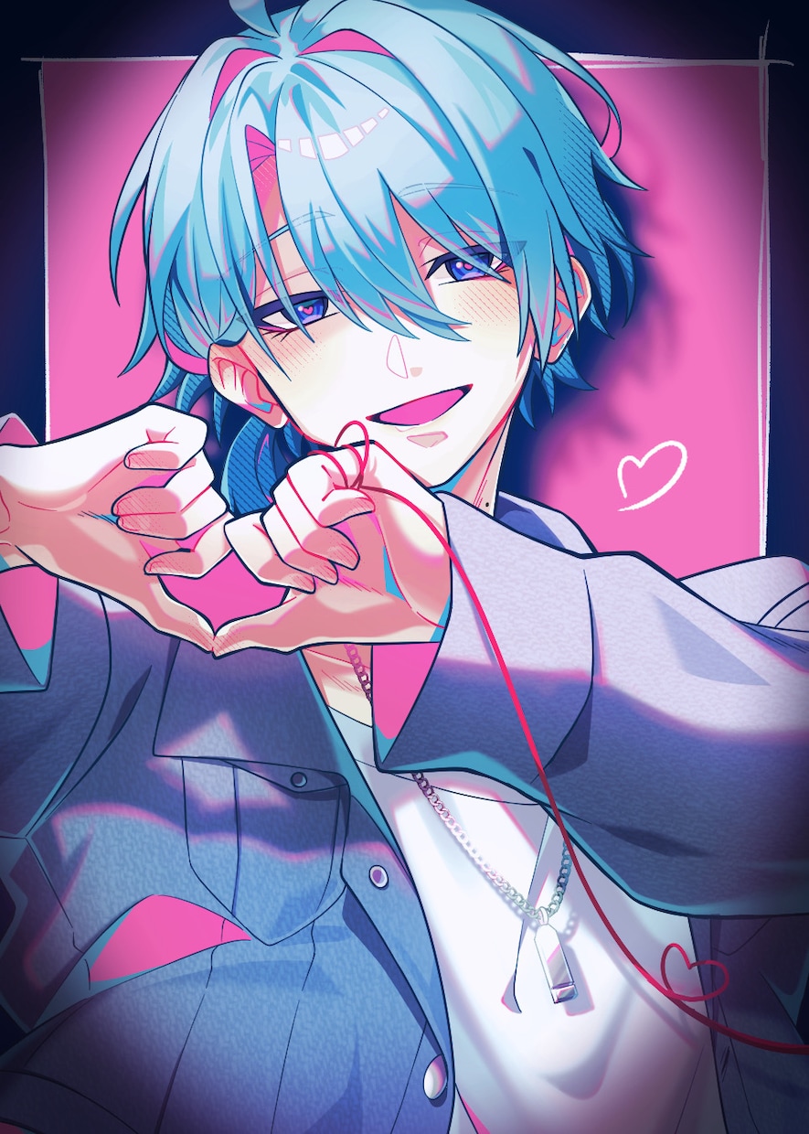 ヤンデレ風？妖しさと色気のある男性キャラ描きます 【商用利用 / 二次利用OK！】 イメージ5