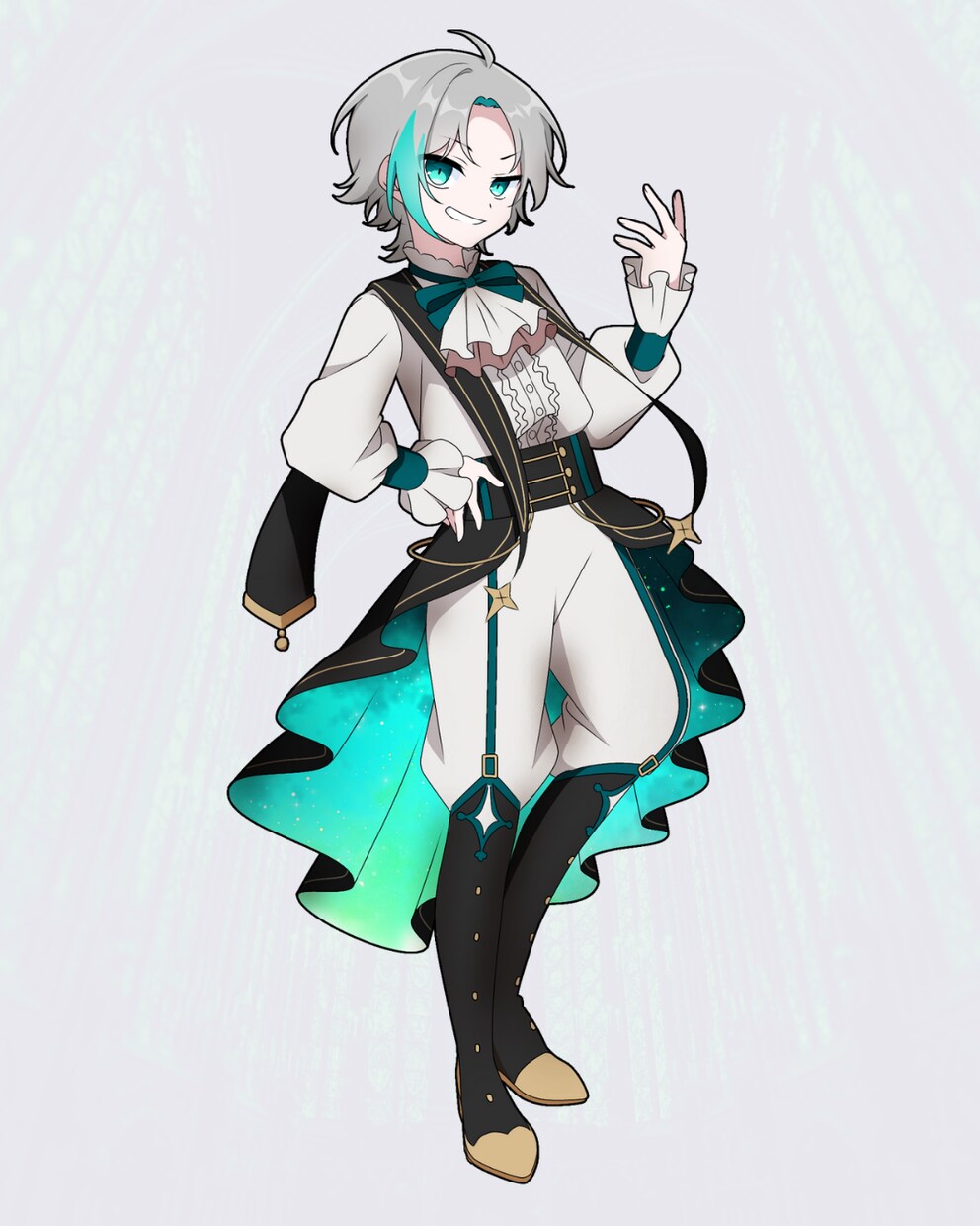 オリジナルキャラクターの全身イラストを制作します パキッとした絵柄であなただけの全身イラストを作成します！ イメージ3