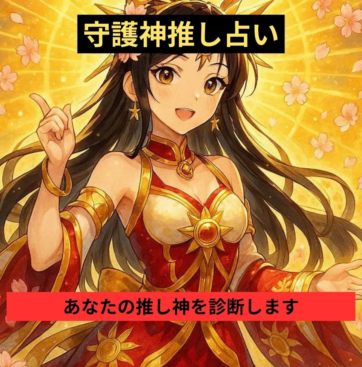 守護神推し占いで推し神を診断します 30柱の神様から推し神タイプを診断 イメージ1