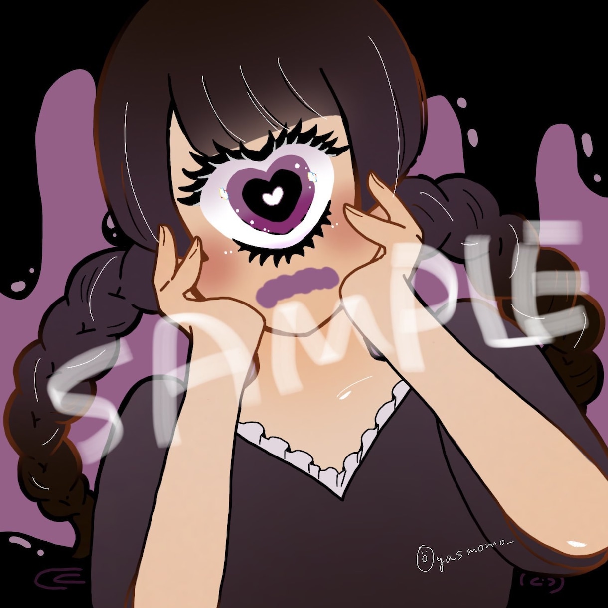 商用利用料込！目を惹くアイコンやサムネ描きます 丁寧にご希望を伺いながら仕上げます♡ イメージ2