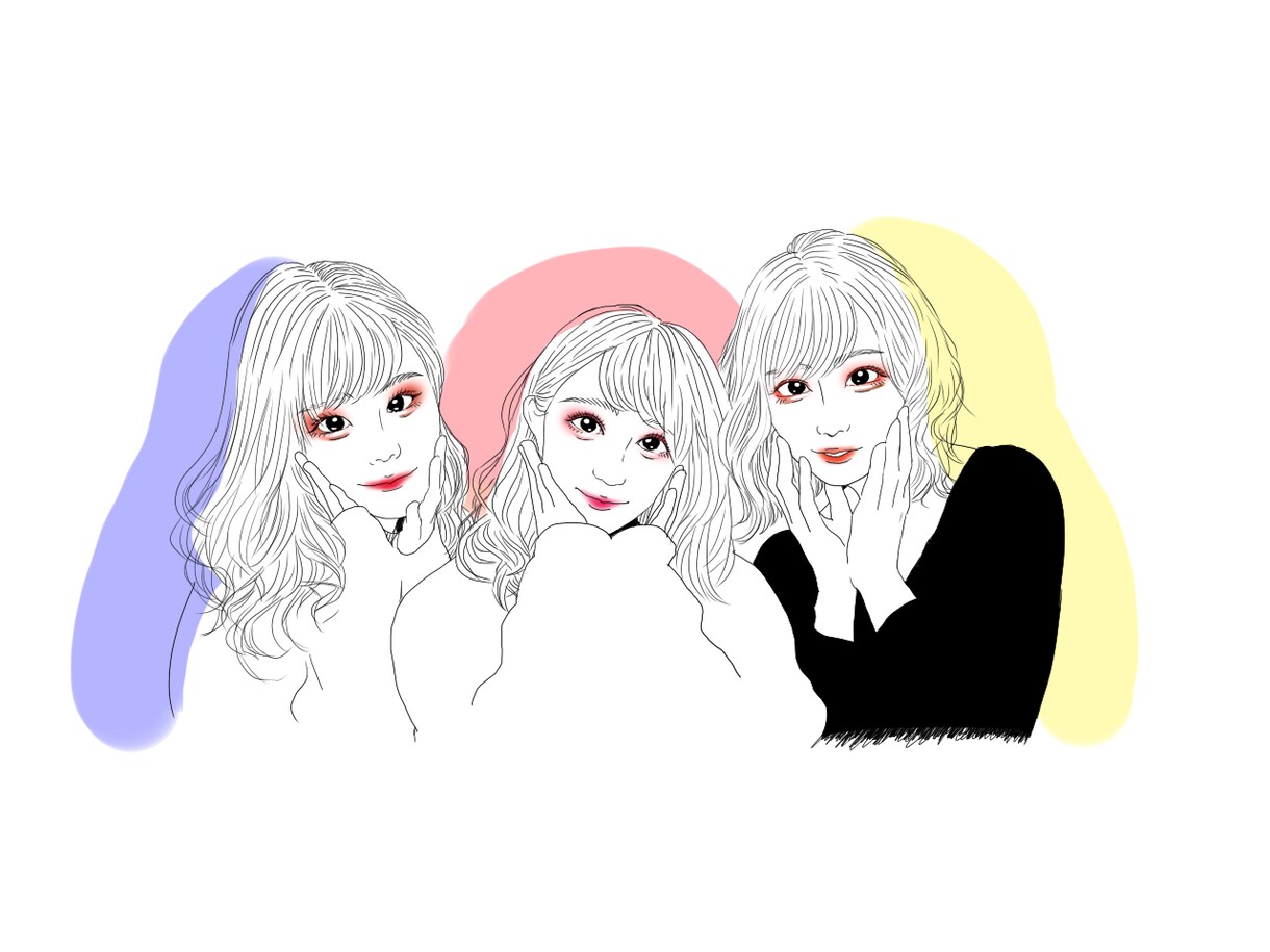似顔絵、イラスト作成承ります ⭐︎イメージと一致する似顔絵とイラストをお求めの方へ⭐︎ イメージ6