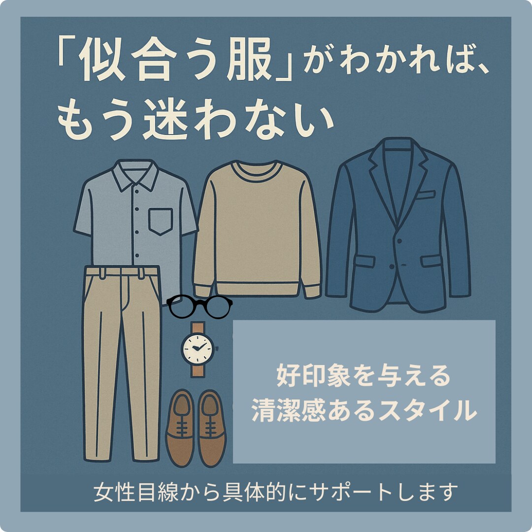 あなたに似合う外見を具体的にご提案します 顔タイプ診断後の『じゃあ どうすればいいの？』を解決します！ イメージ1
