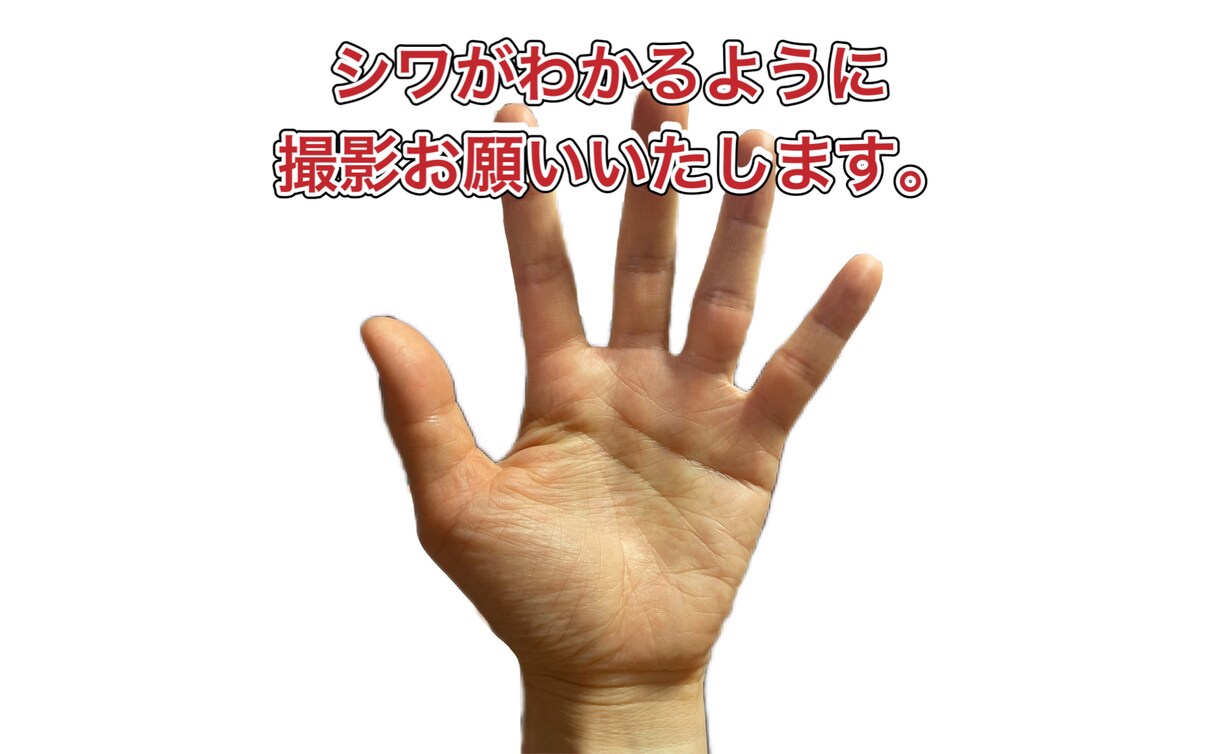 前向きになる手相鑑定をします イラスト＋テキストであなたの特徴をわかりやすくお伝えします イメージ5