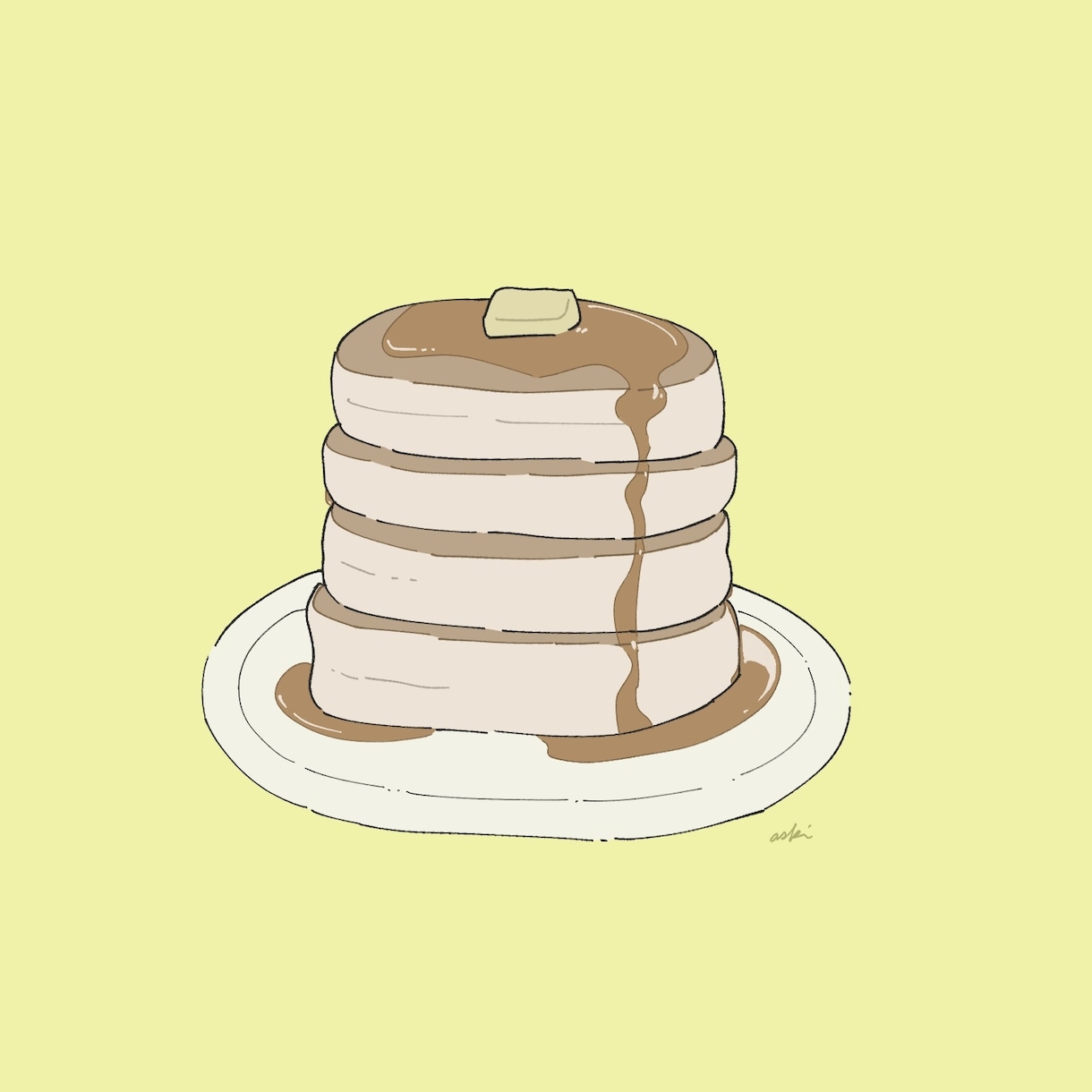 商用可！かわいい食べ物イラスト描きます スイーツもご飯もシンプルで見栄えするイラストに。 イメージ3