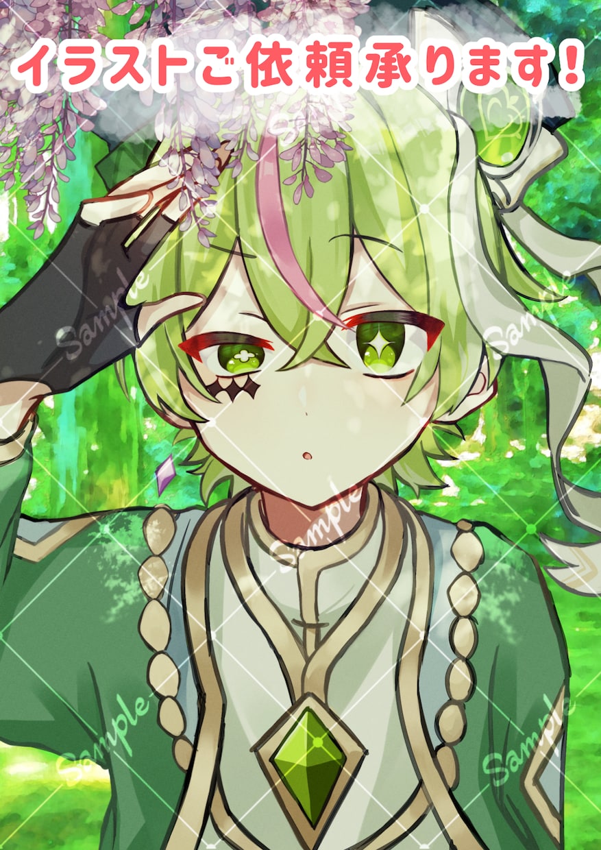 可愛らしいイラストお描きします バストアップや夢絵、立ち絵などを手頃な値段で制作いたします。 イメージ1