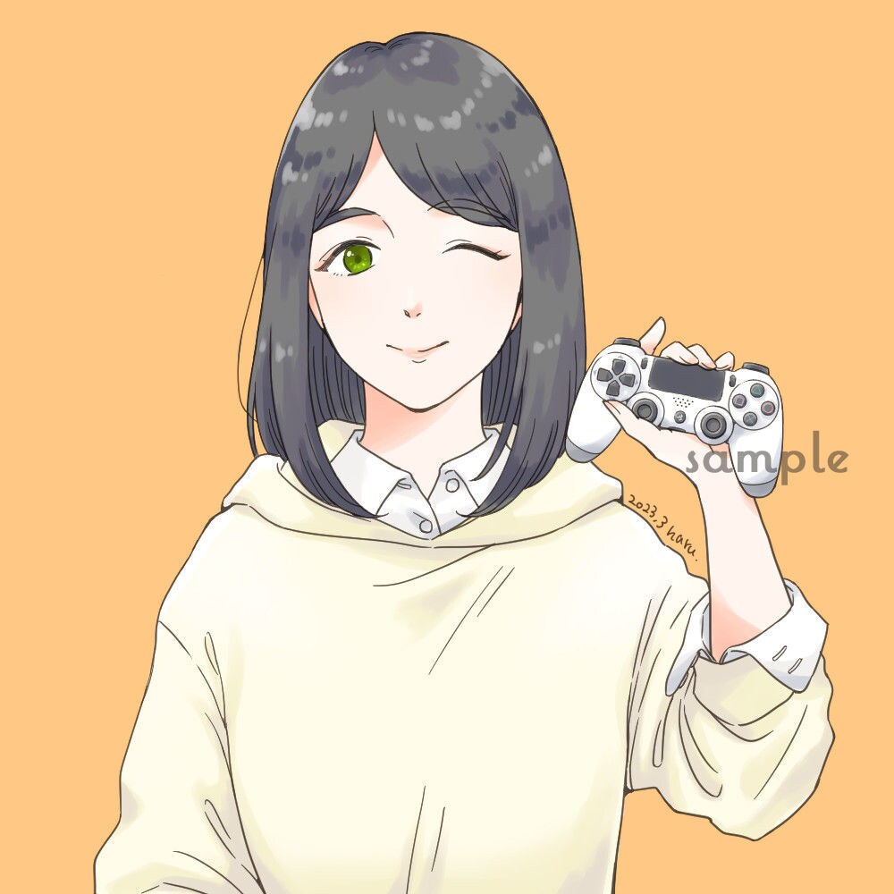 親切・丁寧にSNSアイコンをお描きします 「うちの子」や、自分をかわいい漫画・アニメ風イラストに♪ イメージ5
