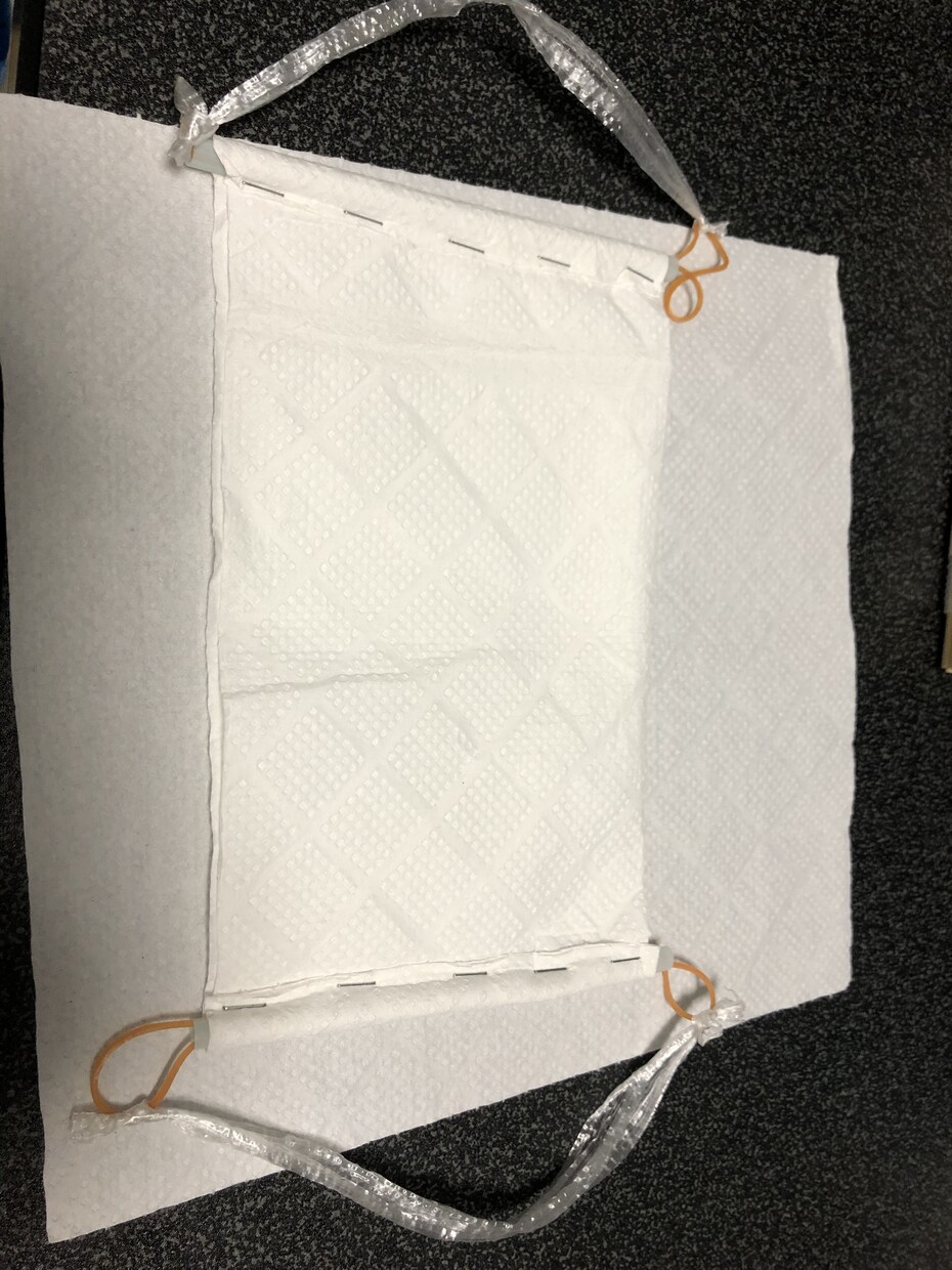 あり合わせでできるマスクの作り方教えます 材料費のみであれば、約10円程度で作れます イメージ1