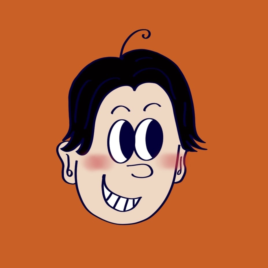 ポップな似顔絵イラストを描きます 結婚式のエスコートカードなどに使える似顔絵イラストを作成 イメージ1