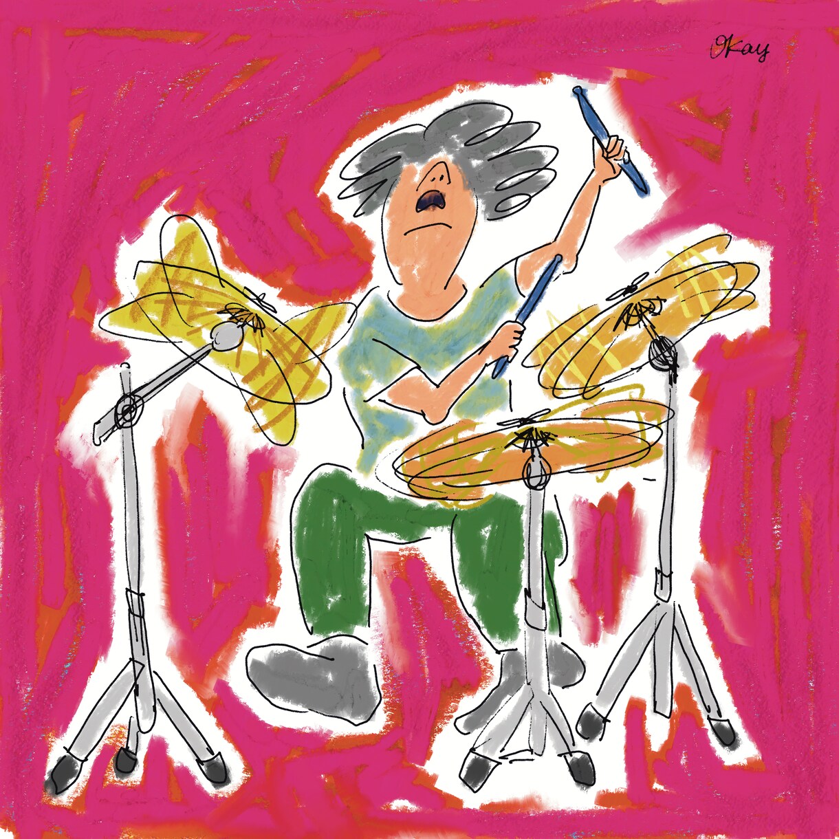 面白味のあるデジタル一枚絵を描きます 人物、物、イメージ画を問わず独特な雰囲気のイラスト描きます イメージ1