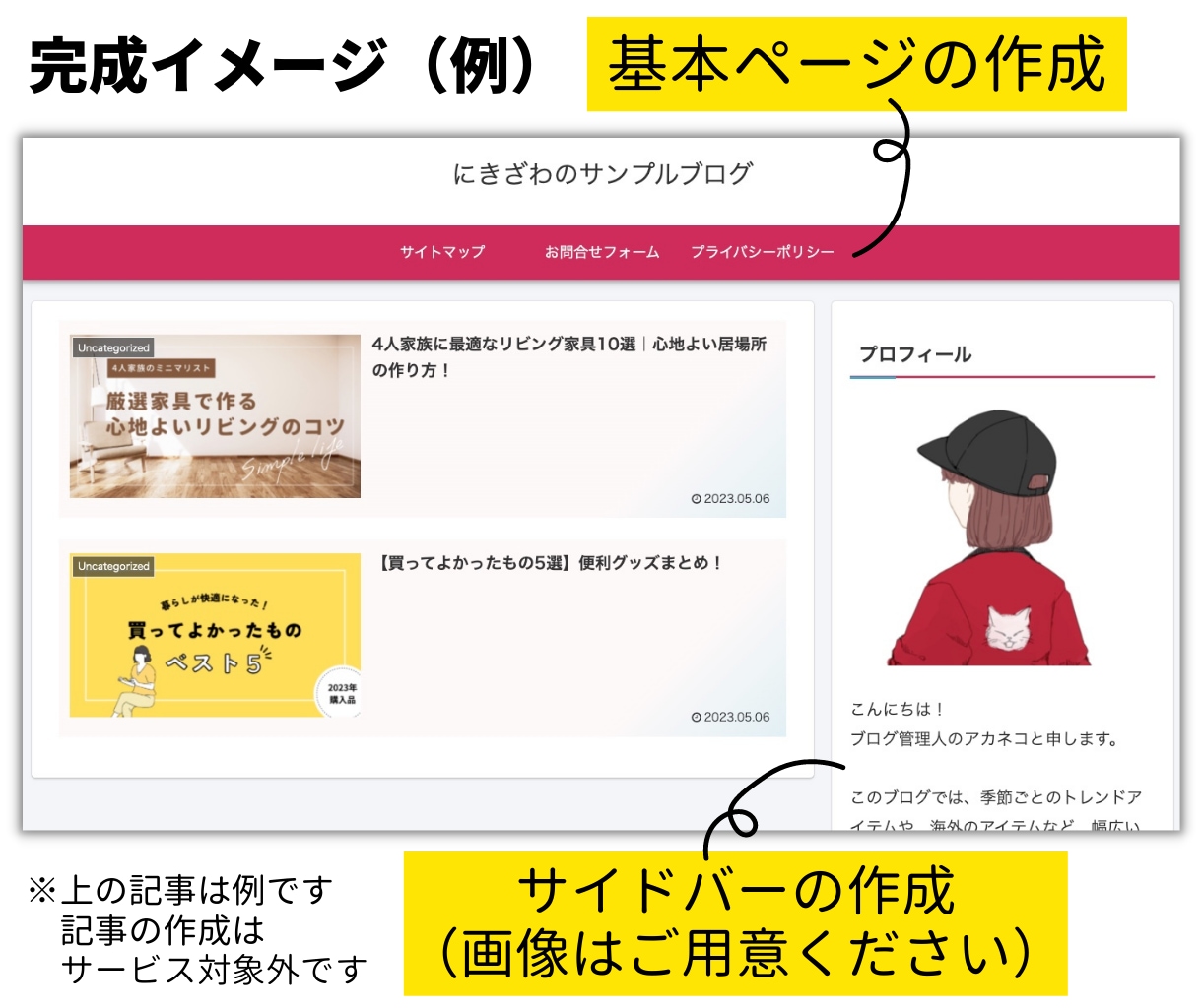 ワードプレスでブログサイトを開設＆制作・作成します アフィリエイトブログ初心者が広告収益を得るための道筋も伝授！ イメージ7