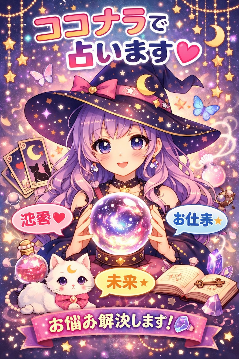 恋愛、人生のお悩み解決致します 恋愛、人生どんな事でも占います!!! イメージ1